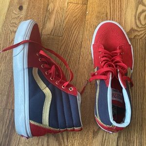 Captain marvel vans